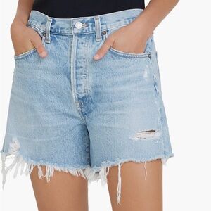 Parker long denim short. Barely used